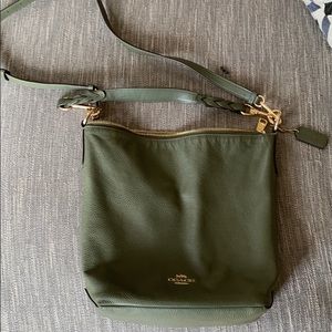 Coach Bag ( hunter green)